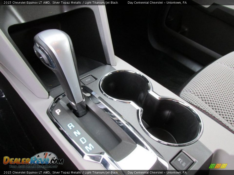 2015 Chevrolet Equinox LT AWD Silver Topaz Metallic / Light Titanium/Jet Black Photo #16