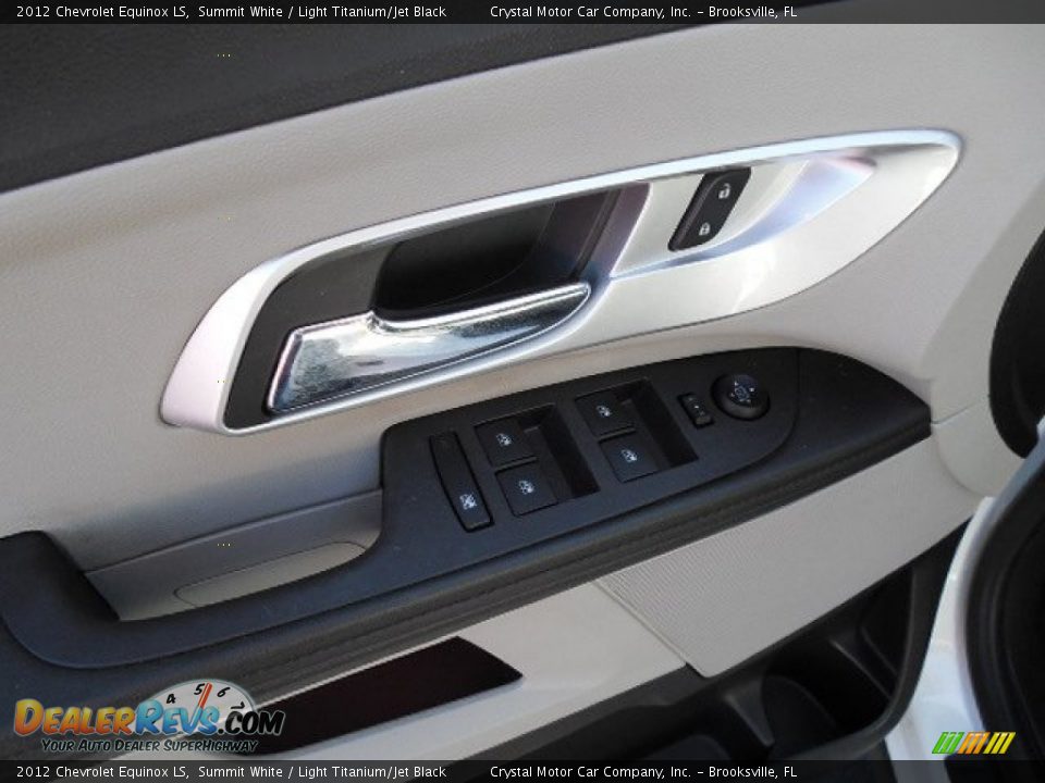 2012 Chevrolet Equinox LS Summit White / Light Titanium/Jet Black Photo #18