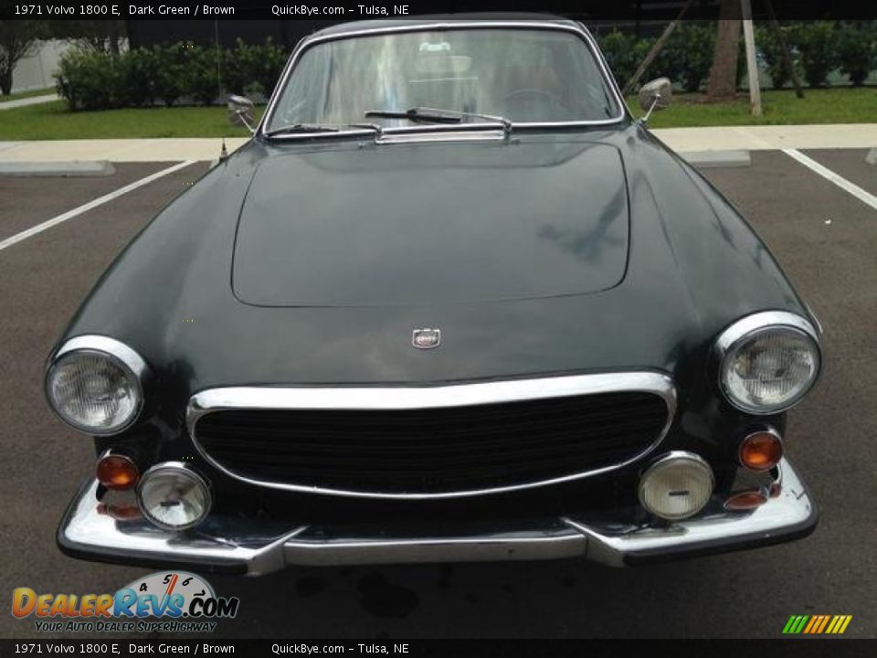 1971 Volvo 1800 E Dark Green / Brown Photo #2