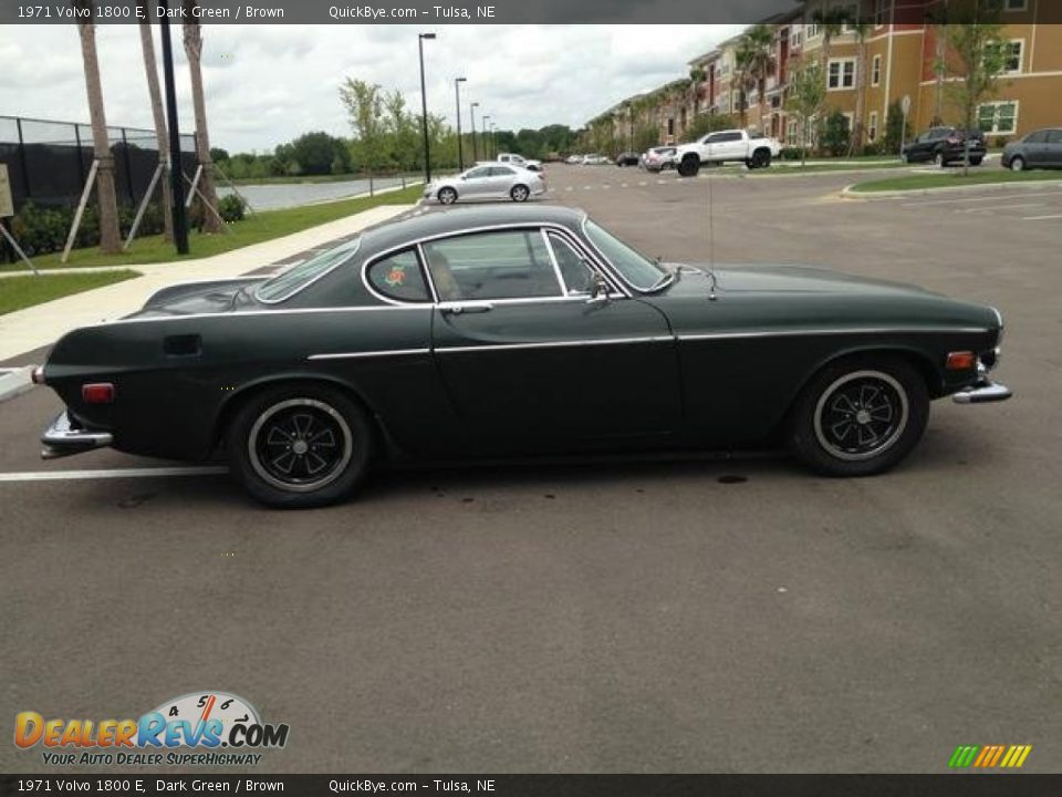 Dark Green 1971 Volvo 1800 E Photo #3