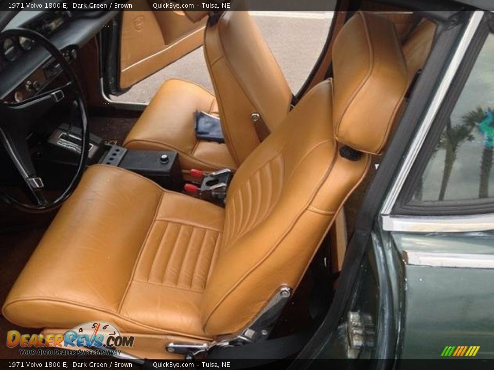 Front Seat of 1971 Volvo 1800 E Photo #4