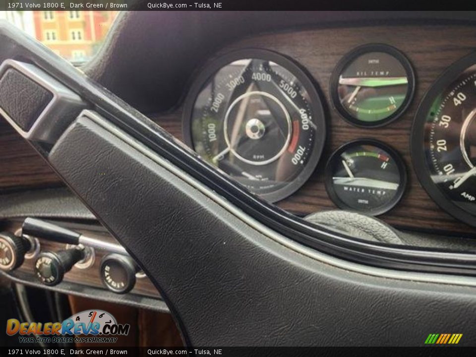 1971 Volvo 1800 E Gauges Photo #6
