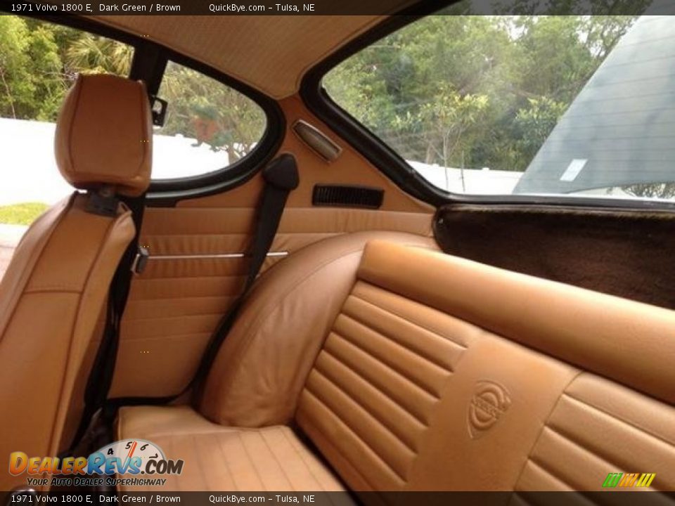 Rear Seat of 1971 Volvo 1800 E Photo #11