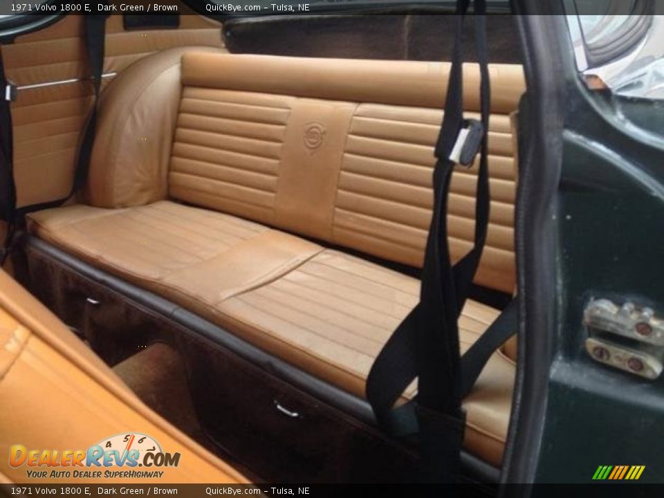 Rear Seat of 1971 Volvo 1800 E Photo #13