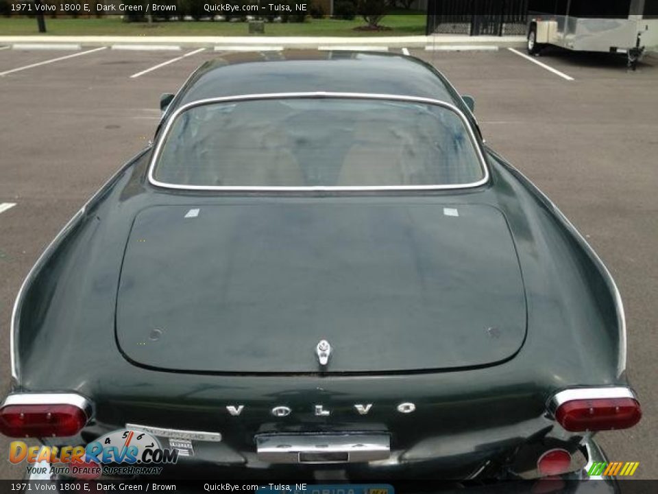 1971 Volvo 1800 E Dark Green / Brown Photo #22
