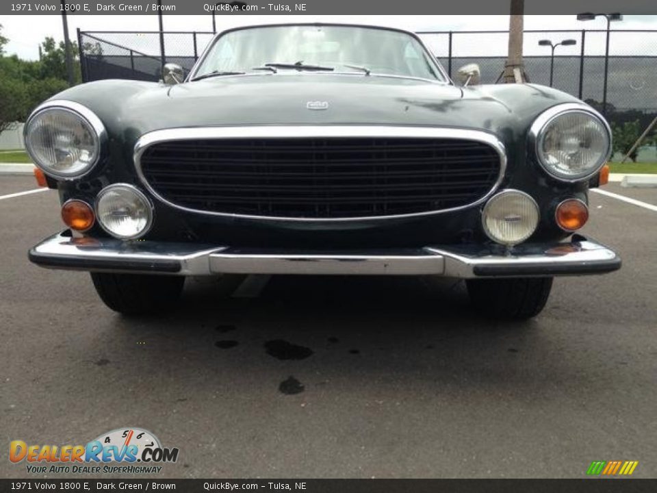 1971 Volvo 1800 E Dark Green / Brown Photo #27