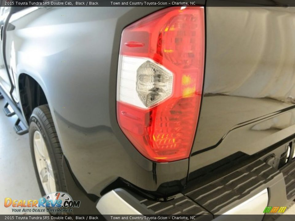 2015 Toyota Tundra SR5 Double Cab Black / Black Photo #6