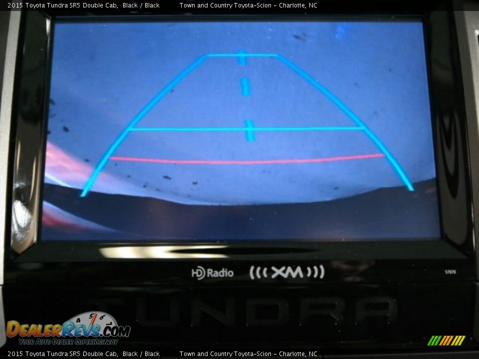2015 Toyota Tundra SR5 Double Cab Black / Black Photo #15