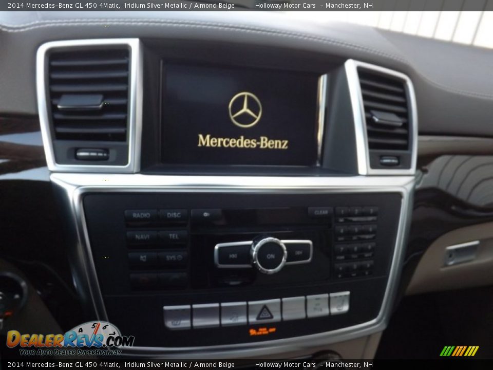 2014 Mercedes-Benz GL 450 4Matic Iridium Silver Metallic / Almond Beige Photo #11