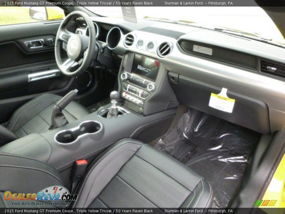 Dashboard of 2015 Ford Mustang GT Premium Coupe Photo #11