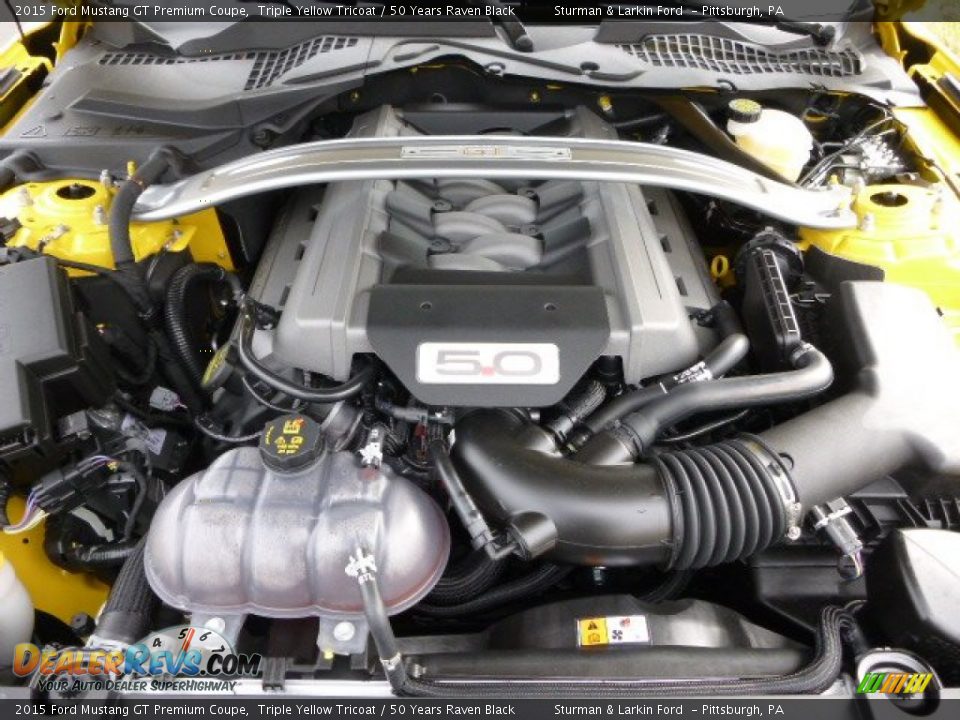 2015 Ford Mustang GT Premium Coupe 5.0 Liter DOHC 32-Valve Ti-VCT V8 Engine Photo #24