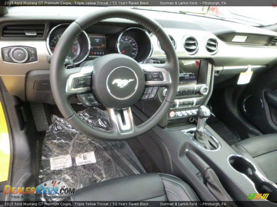 Dashboard of 2015 Ford Mustang GT Premium Coupe Photo #15
