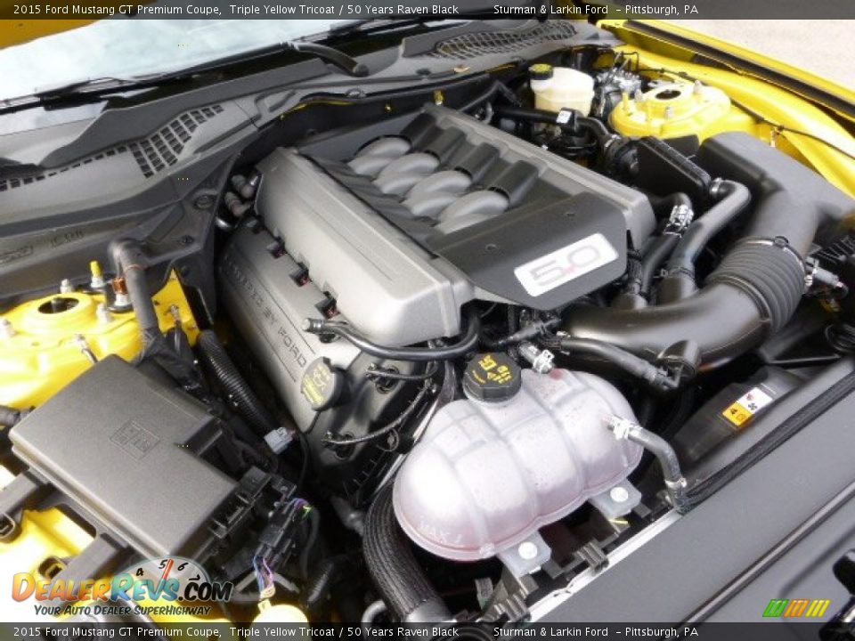 2015 Ford Mustang GT Premium Coupe 5.0 Liter DOHC 32-Valve Ti-VCT V8 Engine Photo #24