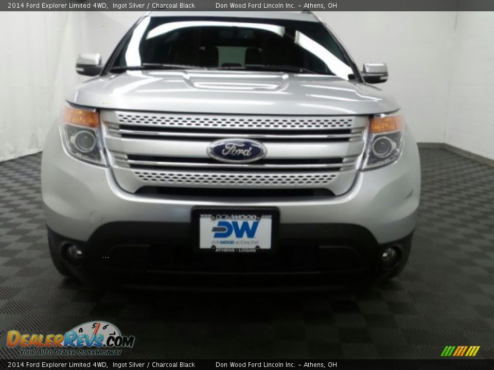2014 Ford Explorer Limited 4WD Ingot Silver / Charcoal Black Photo #23