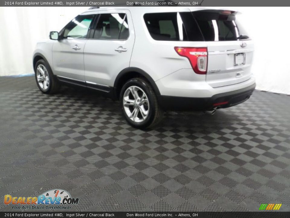 2014 Ford Explorer Limited 4WD Ingot Silver / Charcoal Black Photo #25