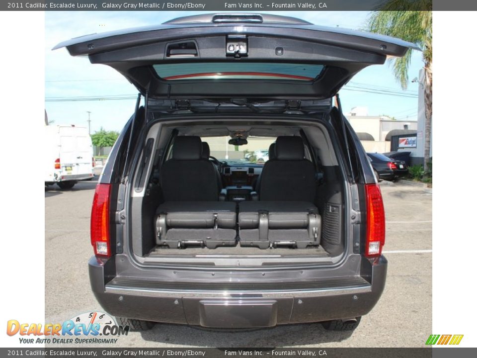 2011 Cadillac Escalade Luxury Galaxy Gray Metallic / Ebony/Ebony Photo #6