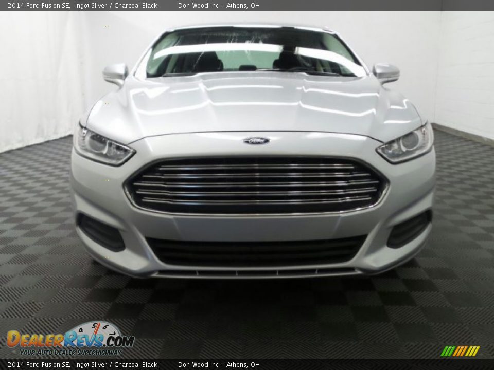 2014 Ford Fusion SE Ingot Silver / Charcoal Black Photo #19