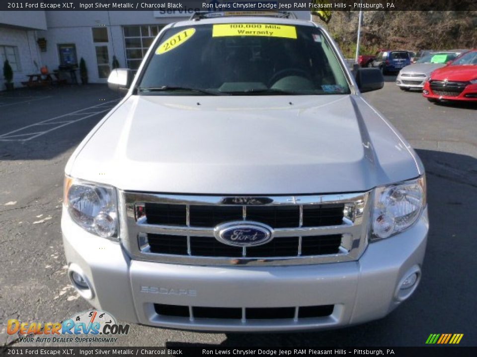 2011 Ford Escape XLT Ingot Silver Metallic / Charcoal Black Photo #8