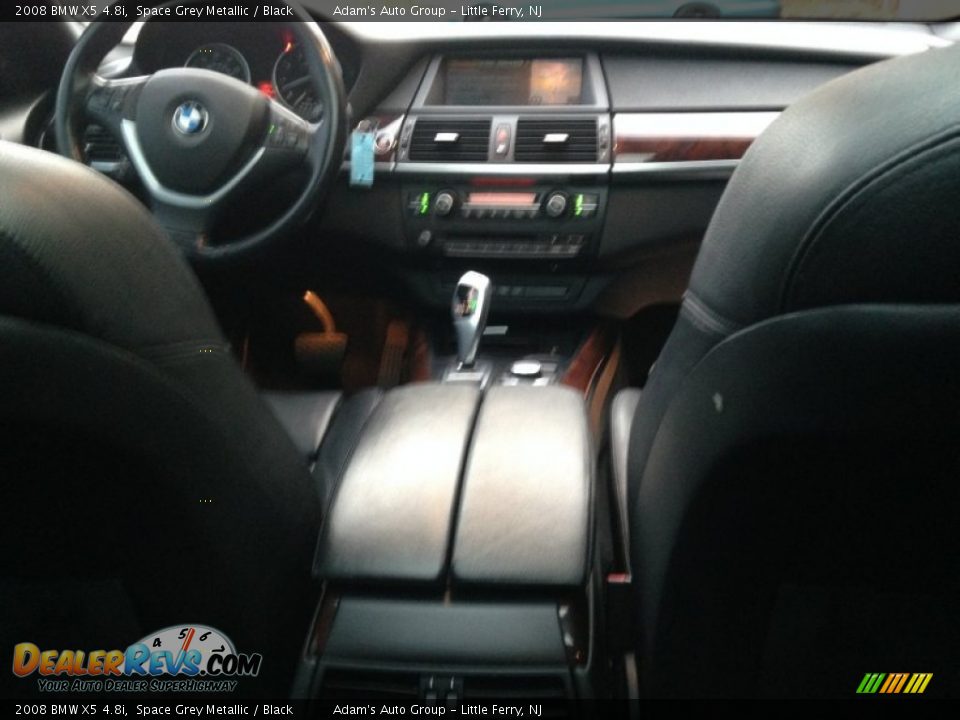 2008 BMW X5 4.8i Space Grey Metallic / Black Photo #22