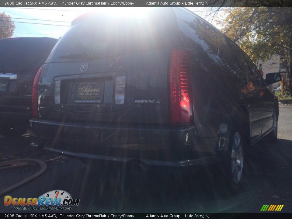 2008 Cadillac SRX 4 V6 AWD Thunder Gray ChromaFlair / Ebony/Ebony Photo #5