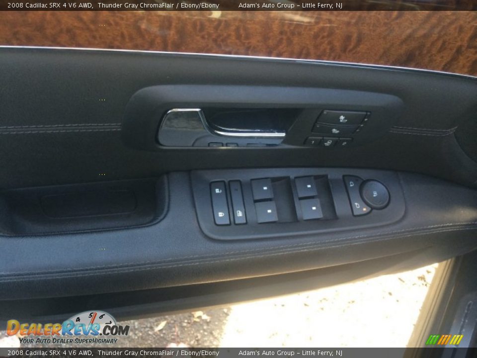 2008 Cadillac SRX 4 V6 AWD Thunder Gray ChromaFlair / Ebony/Ebony Photo #6