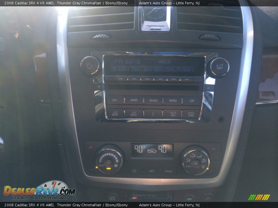 2008 Cadillac SRX 4 V6 AWD Thunder Gray ChromaFlair / Ebony/Ebony Photo #9