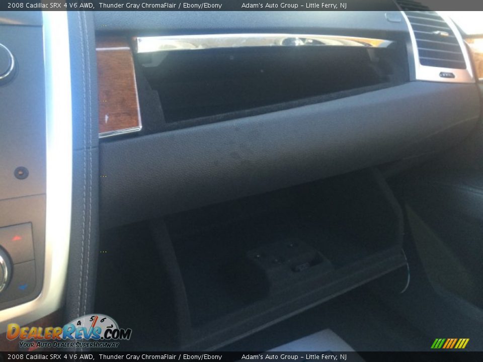 2008 Cadillac SRX 4 V6 AWD Thunder Gray ChromaFlair / Ebony/Ebony Photo #10