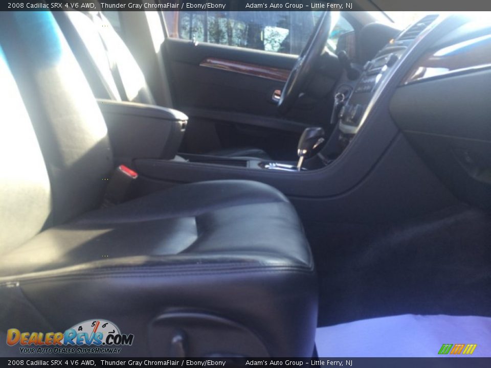 2008 Cadillac SRX 4 V6 AWD Thunder Gray ChromaFlair / Ebony/Ebony Photo #12