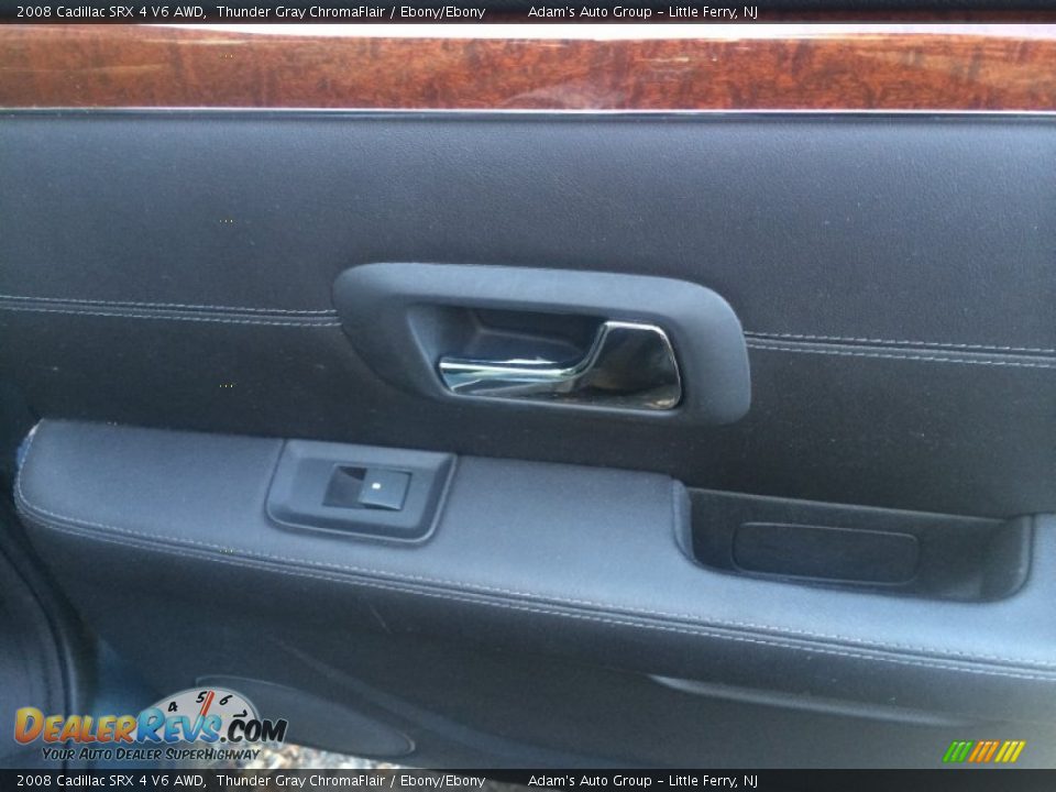 2008 Cadillac SRX 4 V6 AWD Thunder Gray ChromaFlair / Ebony/Ebony Photo #13