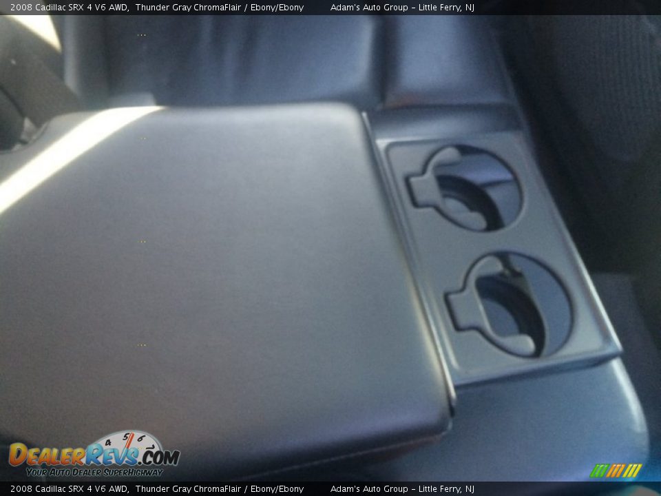 2008 Cadillac SRX 4 V6 AWD Thunder Gray ChromaFlair / Ebony/Ebony Photo #15