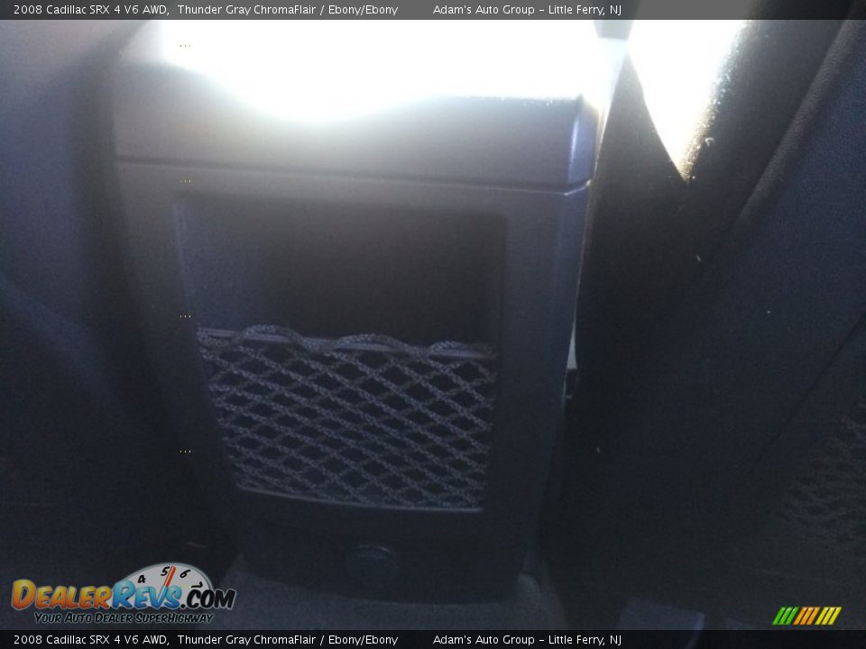 2008 Cadillac SRX 4 V6 AWD Thunder Gray ChromaFlair / Ebony/Ebony Photo #16