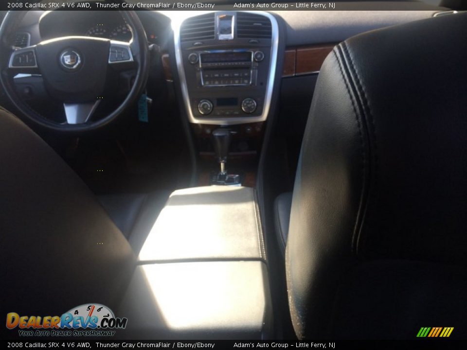 2008 Cadillac SRX 4 V6 AWD Thunder Gray ChromaFlair / Ebony/Ebony Photo #17