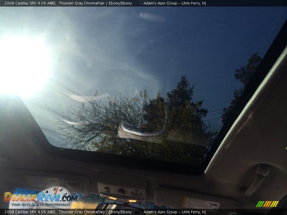 2008 Cadillac SRX 4 V6 AWD Thunder Gray ChromaFlair / Ebony/Ebony Photo #18