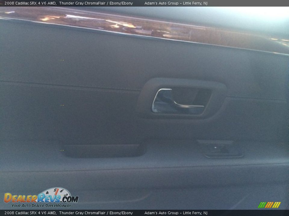 2008 Cadillac SRX 4 V6 AWD Thunder Gray ChromaFlair / Ebony/Ebony Photo #19