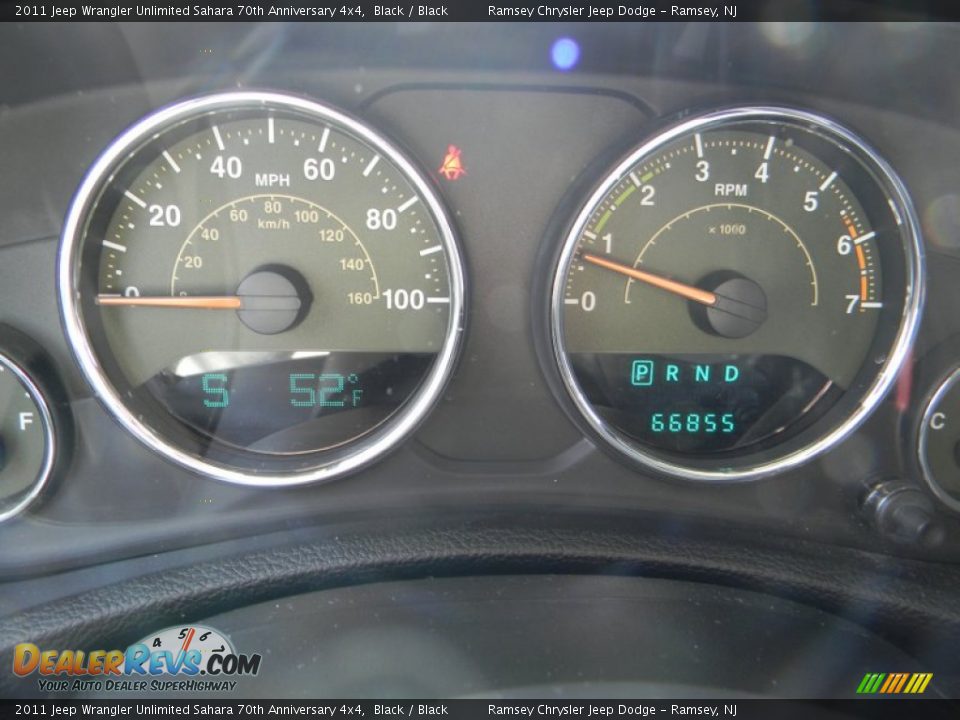 2011 Jeep Wrangler Unlimited Sahara 70th Anniversary 4x4 Black / Black Photo #14