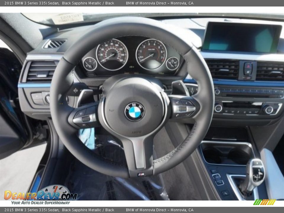 2015 BMW 3 Series 335i Sedan Steering Wheel Photo #9