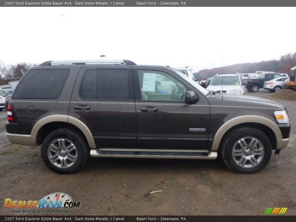 2007 Ford Explorer Eddie Bauer 4x4 Dark Stone Metallic / Camel Photo #2