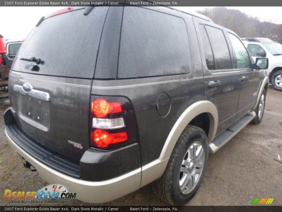 2007 Ford Explorer Eddie Bauer 4x4 Dark Stone Metallic / Camel Photo #3