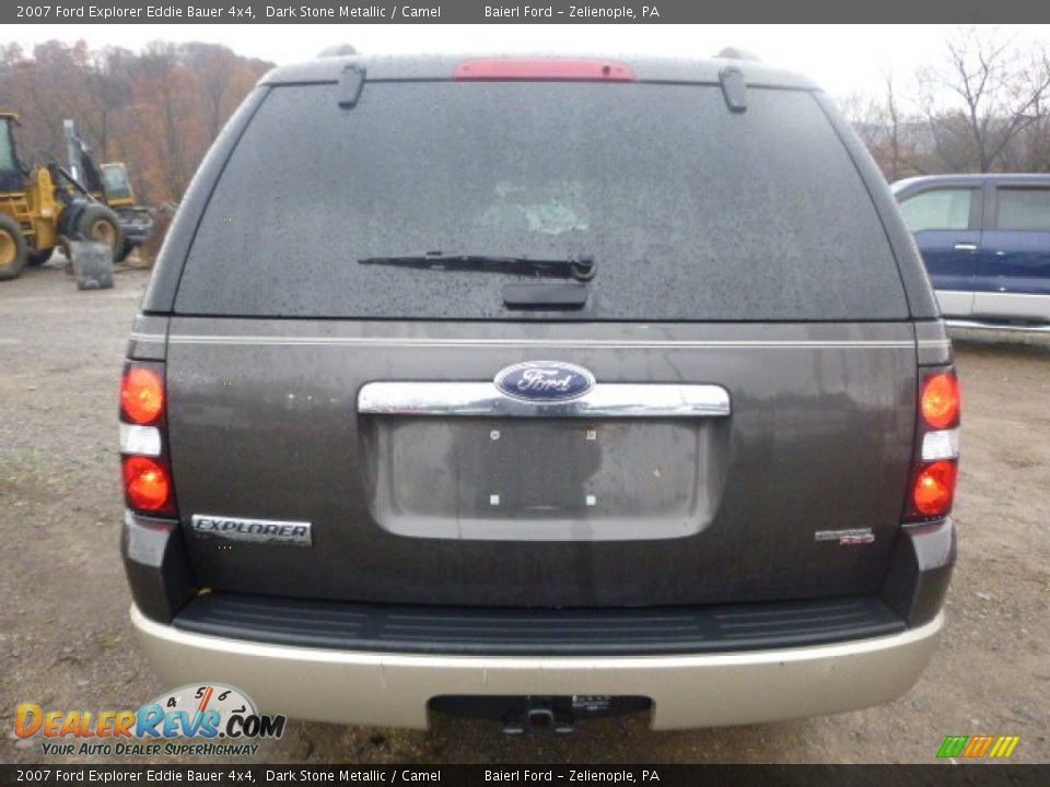 2007 Ford Explorer Eddie Bauer 4x4 Dark Stone Metallic / Camel Photo #4