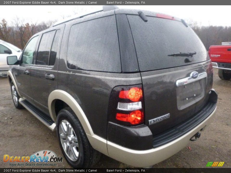 2007 Ford Explorer Eddie Bauer 4x4 Dark Stone Metallic / Camel Photo #7