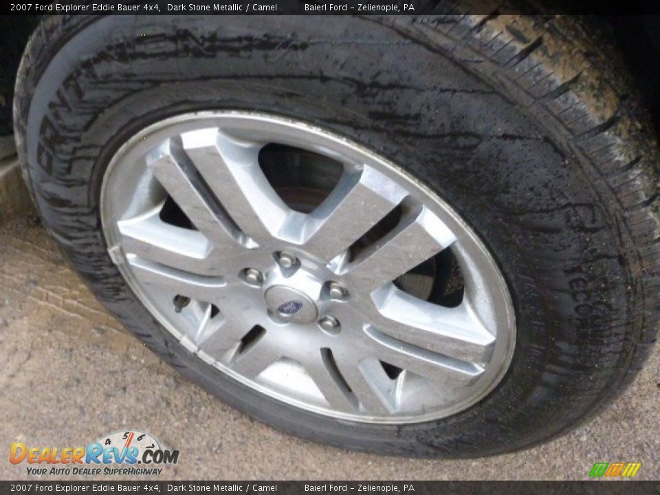 2007 Ford Explorer Eddie Bauer 4x4 Dark Stone Metallic / Camel Photo #11