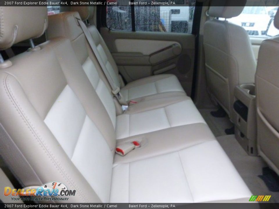 Rear Seat of 2007 Ford Explorer Eddie Bauer 4x4 Photo #15
