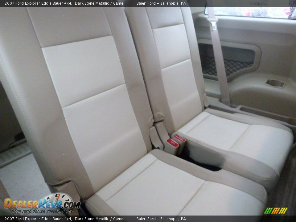 Rear Seat of 2007 Ford Explorer Eddie Bauer 4x4 Photo #16