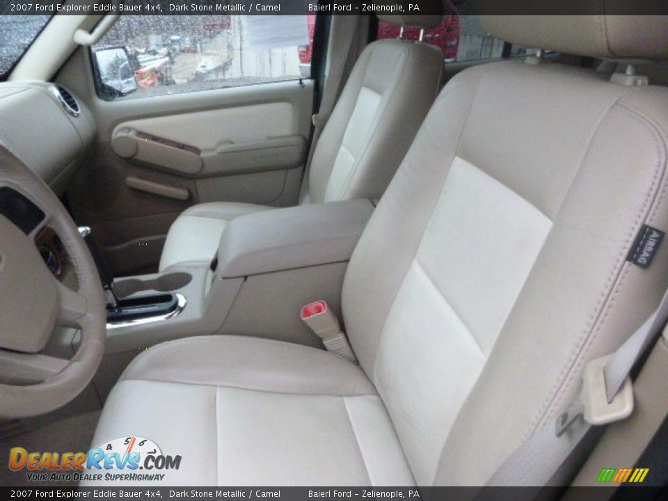 Front Seat of 2007 Ford Explorer Eddie Bauer 4x4 Photo #17