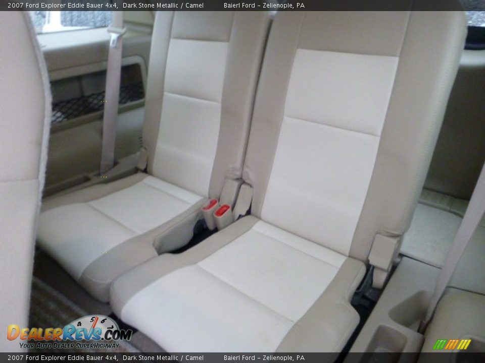 Rear Seat of 2007 Ford Explorer Eddie Bauer 4x4 Photo #19