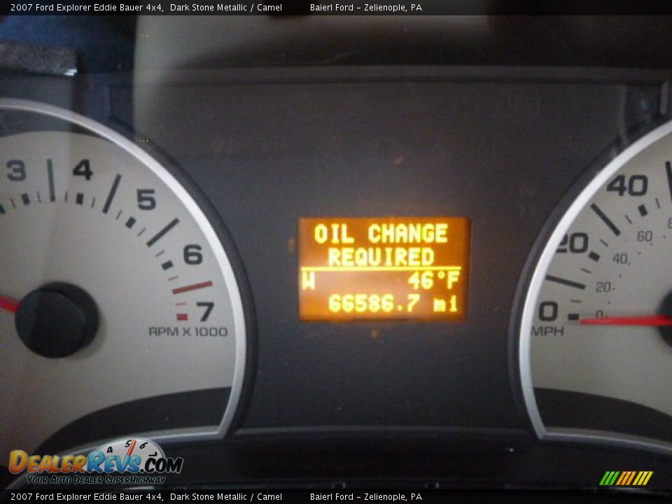 2007 Ford Explorer Eddie Bauer 4x4 Dark Stone Metallic / Camel Photo #24