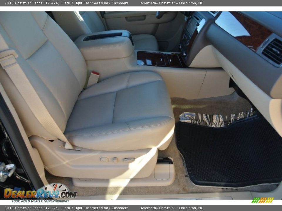 2013 Chevrolet Tahoe LTZ 4x4 Black / Light Cashmere/Dark Cashmere Photo #24