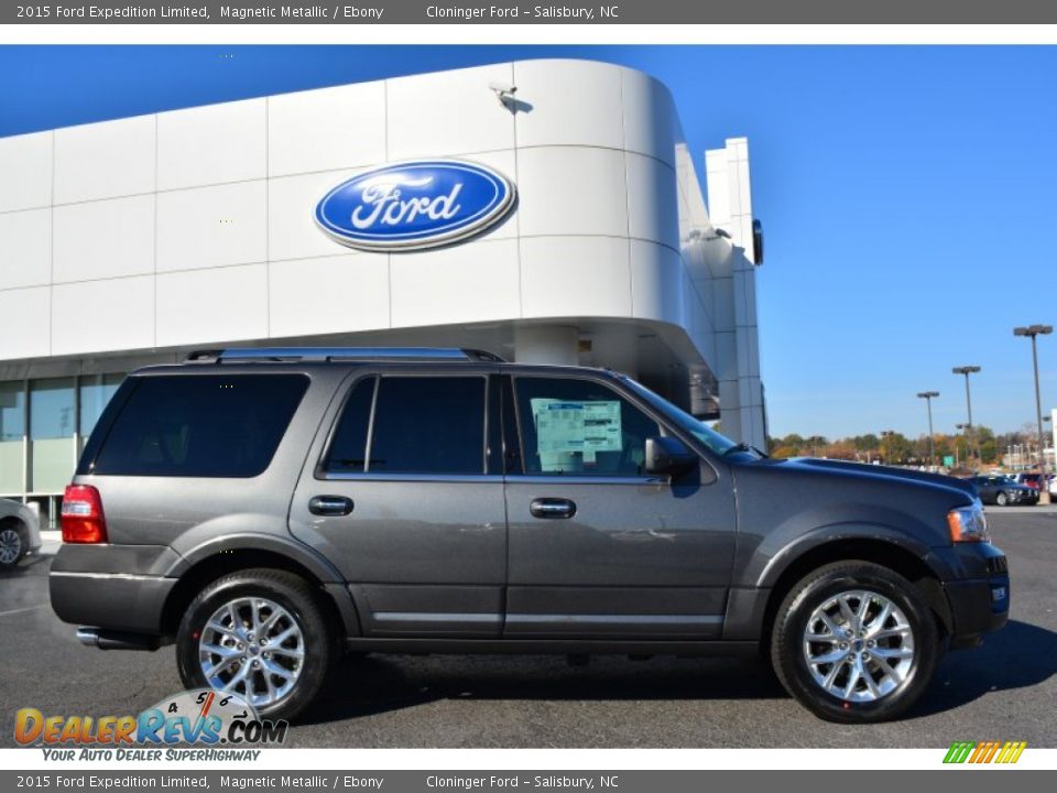 Magnetic Metallic 2015 Ford Expedition Limited Photo #2