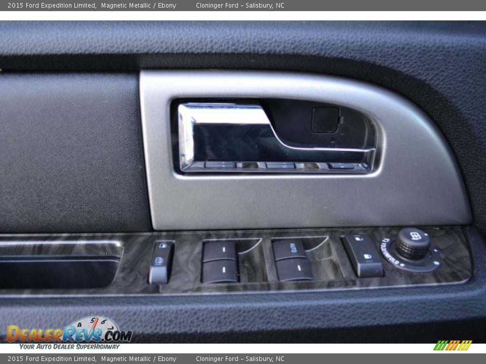 2015 Ford Expedition Limited Magnetic Metallic / Ebony Photo #5