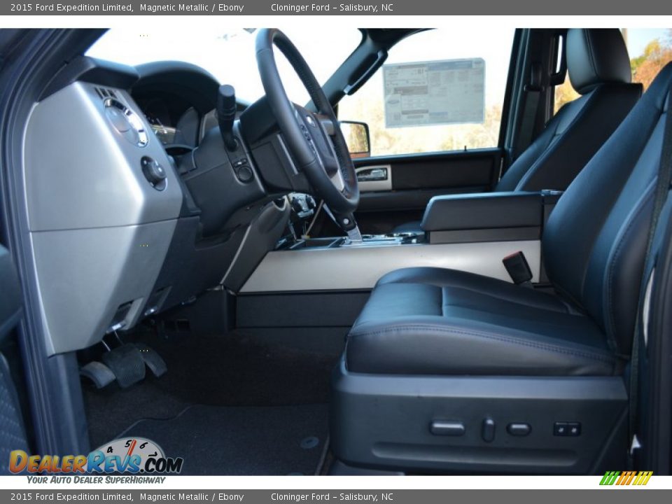 2015 Ford Expedition Limited Magnetic Metallic / Ebony Photo #6